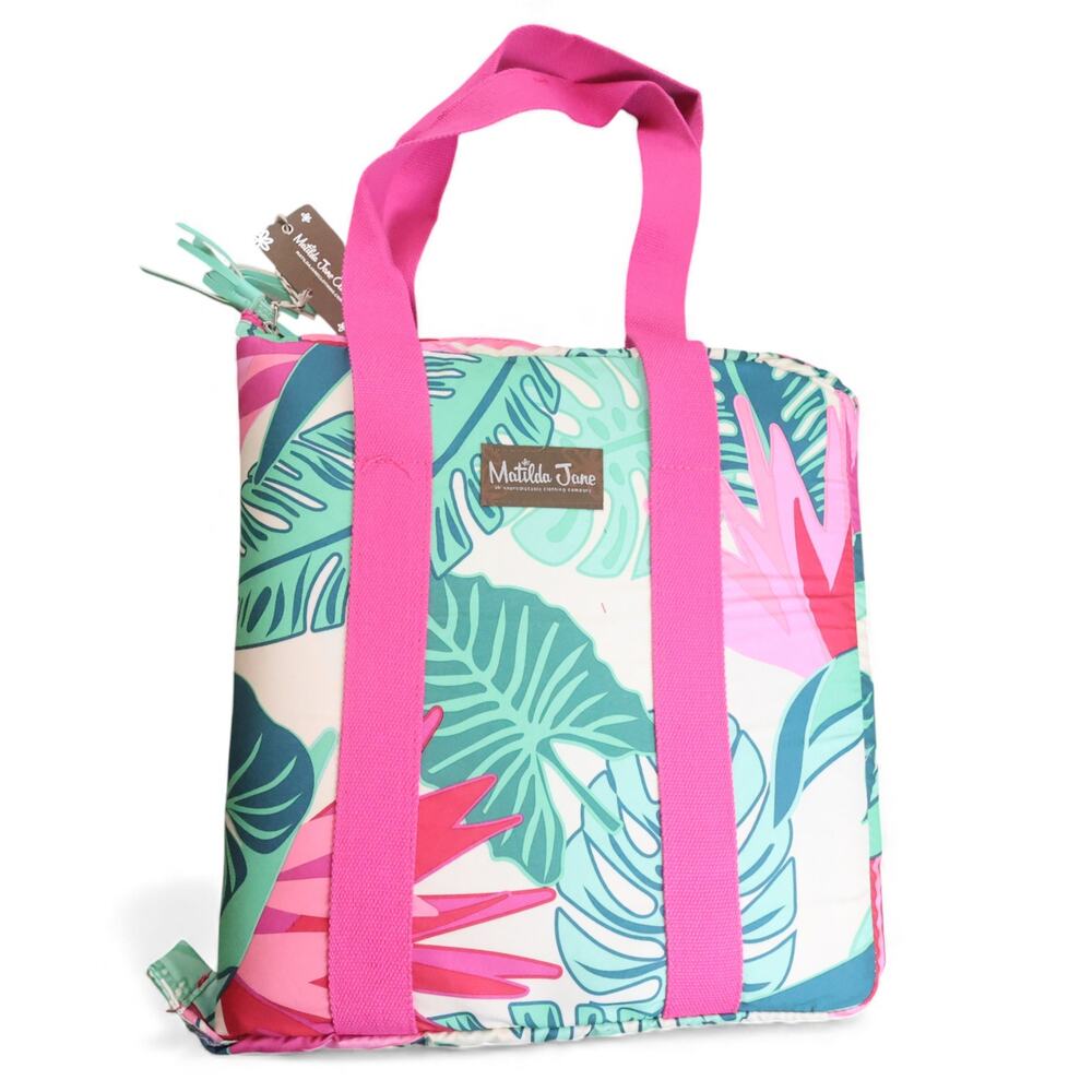 Matilda Jane Enchanted Garden Packable Beach Mat Tote NWT
